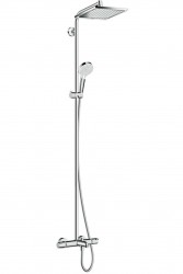 HANSGROHE - Crometta Set Showerpipe E 240 s vanovým termostatem, 2 proudy, chrom (27298000)