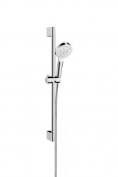 HANSGROHE - Crometta Set sprchové hlavice, tyče a hadice, Green 6 l/min, bílá/chrom (26554400)
