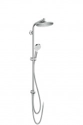 HANSGROHE - Crometta Sprchový set 240 Showerpipe pro renovace, 1proud,  EcoSmart, chrom (27270000)