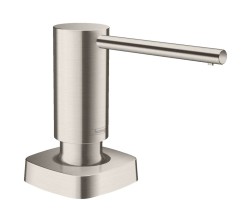 HANSGROHE - Dávkovač mycích prostředků A71, 500 ml, nerezová ocel (40468800)