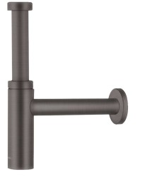 HANSGROHE - Designový sifon Flowstar S, kartáčovaný černý chrom (52105340)