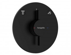HANSGROHE - DuoTurn S Baterie pod omítku, pro 2 spotřebiče, matná černá (75418670)