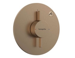 HANSGROHE - DuoTurn S Sprchová baterie pod omítku, kartáčovaný bronz (75618140)