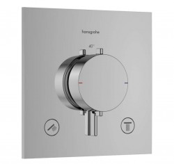 HANSGROHE - Ecostat Comfort E Termostatická baterie pod omítku, pro 2 spotřebiče, chrom (33711000)