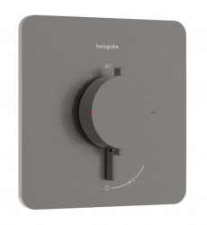 HANSGROHE - Ecostat Comfort Q Termostatická baterie pod omítku, kartáčovaný černý chrom (33712340)