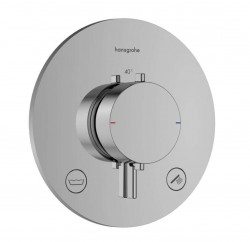 HANSGROHE - Ecostat Comfort S Termostatická baterie pod omítku, pro 2 spotřebiče, chrom (33718000)