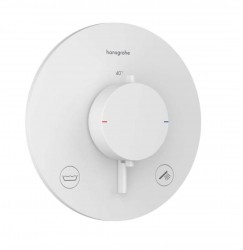 HANSGROHE - Ecostat Comfort S Termostatická baterie pod omítku, pro 2 spotřebiče, matná bílá (33718700)