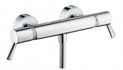 HANSGROHE - Ecostat Comfort Termostatická sprchová baterie Care, prodloužené rukojeti, chrom (13117000)