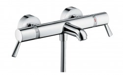 HANSGROHE - Ecostat Comfort Termostatická vanová baterie Care, prodloužené rukojeti, chrom (13115000)
