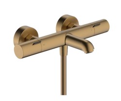 HANSGROHE - Ecostat Fine Termostatická vanová baterie, kartáčovaný bronz (13325140)