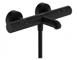 HANSGROHE - Ecostat Fine Termostatická vanová baterie, matná černá (13325670)