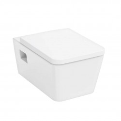 HANSGROHE - EluPura Original Q Závěsné WC se sedátkem, Rimless, bílá (60208450)