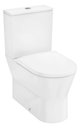 HANSGROHE - EluPura Original S WC kombi se sedátkem SoftClose, vario odpad, AquaChannel Flush, Rimless, bílá (60346450)