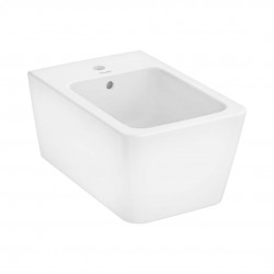 HANSGROHE - EluPura Q Závěsný bidet, otvor pro baterii, bílá (60280450)