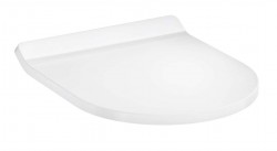 HANSGROHE - EluPura S WC sedátko, SoftClose, Slim, bílá (60200450)