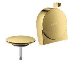 HANSGROHE - Exafill S Vrchní sada vanového výtoku, leštěný vzhled zlata (58117990)