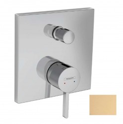 HANSGROHE - Finoris Baterie pod omítku, pro 2 spotřebiče, kartáčovaný bronz (76415140)