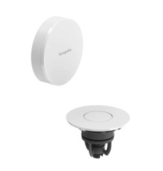 HANSGROHE - Flexaplus Vrchní sada vanového výtoku, Push-Open, matná bílá/vysoce lesklá bílá (58187700)
