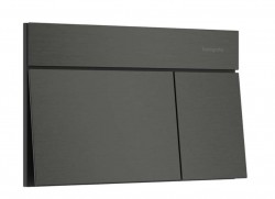 HANSGROHE - iFrame Element E Ovládání splachování, kartáčovaný černý chrom (66003340)