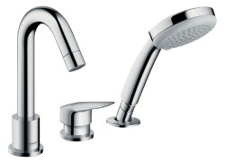 HANSGROHE - Logis Baterie na okraj vany, 3-otvorová instalace, chrom (71313000)