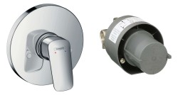HANSGROHE - Logis Sprchová baterie pod omítku, s tělesem, chrom (71666000)