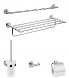 HANSGROHE - Logis Universal Sada doplňků do koupelny, chrom (41728000)