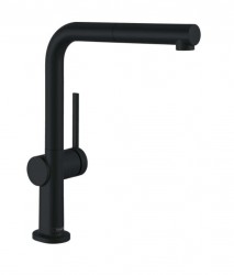 HANSGROHE - M54 Dřezová baterie Talis s výsuvnou koncovkou, EcoSmart, matná černá (72845670)