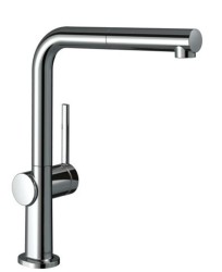 HANSGROHE - M54 Dřezová baterie Talis s výsuvnou koncovkou, sBox, chrom (72809000)