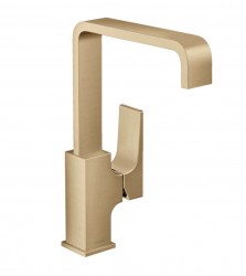 HANSGROHE - Metropol Umyvadlová baterie s výpustí Push-Open, kartáčovaný bronz (32511140)