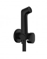HANSGROHE - Nástěnný ventil s ruční bidetovou sprškou, matná černá (29230670)
