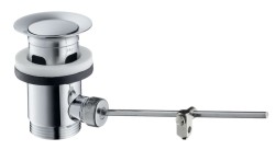 HANSGROHE - Odtoková souprava s táhlem pro umyvadlové a bidetové baterie, chrom (94139000)