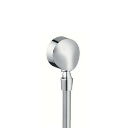 HANSGROHE - Připojení hadice Fixfit E se zpětným ventilem a kulovým kloubem, chrom (27505000)