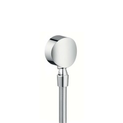 HANSGROHE - Připojení hadice Fixfit S se zpětným ventilem a kulovým kloubem, chrom (27506000)