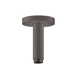 HANSGROHE - Přívod od stropu S 10 cm, kartáčovaný černý chrom (27393340)