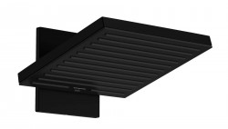 HANSGROHE - Pulsify E Hlavová sprcha, 26x26 cm, EcoSmart, 2 proudy, matná černá (24351670)