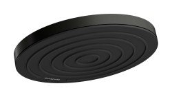 HANSGROHE - Pulsify S Hlavová sprcha, průměr 26 cm, kartáčovaný černý chrom (24140340)