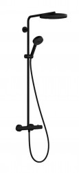 HANSGROHE - Pulsify S Puro Sprchový set s termostatem, průměr 26 cm, 3 proudy, matná černá (24236670)