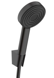 HANSGROHE - Pulsify S Set sprchové hlavice, držáku a hadice, EcoSmart+, matná černá (24307670)