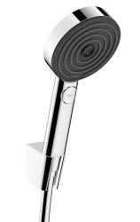 HANSGROHE - Pulsify Select S Set sprchové hlavice, držáku a hadice, 3 proudy, EcoSmart, chrom (24306000)