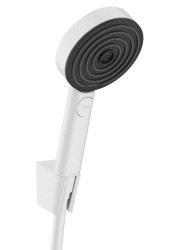 HANSGROHE - Pulsify Select S Set sprchové hlavice, držáku a hadice, 3 proudy, EcoSmart, matná bílá (24306700)
