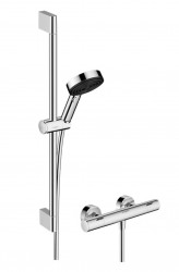 HANSGROHE - Pulsify Select S Sprchový set s termostatem, 3 proudy, EcoSmart, chrom (24262000)