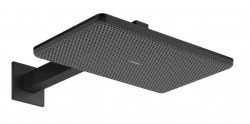 HANSGROHE - Raindance Alive Q Hlavová sprcha, 21x34 cm, 2 proudy, EcoSmart, matná černá (24551670)