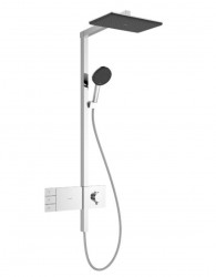 HANSGROHE - Raindance Alive Q Sprchový set s termostatem, 21x34 cm, 3 proudy, chrom (24590000)