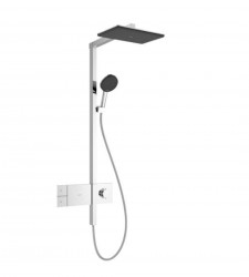 HANSGROHE - Raindance Alive Q Sprchový set s termostatem, 21x34 cm, 3 proudy, EcoSmart, chrom (24581000)
