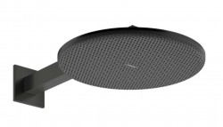 HANSGROHE - Raindance Alive S Hlavová sprcha, průměr 30 cm, 2 proudy, EcoSmart, kartáčovaný černý chrom (24541340)