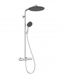 HANSGROHE - Raindance Alive S Puro Sprchový set s termostatem, 21x34 cm, 3 proudy, EcoSmart, chrom (24593000)