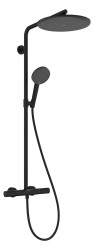 HANSGROHE - Raindance Alive S Puro Sprchový set s termostatem, průměr 30 cm, 3 proudy, EcoSmart+, matná černá (24594670)