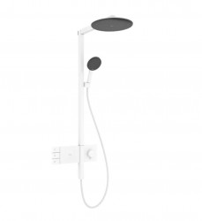 HANSGROHE - Raindance Alive S Sprchový set s termostatem, průměr 30 cm, 3 proudy, matná bílá (24595700)