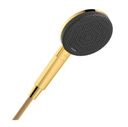HANSGROHE - Raindance Alive Select S Sprchová hlavice, 3 proudy, EcoSmart, leštěný vzhled zlata (24511990)
