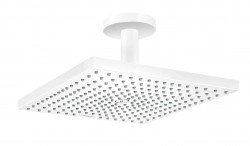 HANSGROHE - Raindance E Hlavová sprcha, 30x30 cm, EcoSmart, matná bílá (26251700)